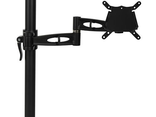KARDO Quad Screen (up to 27") Pole Mount Monitor Arm