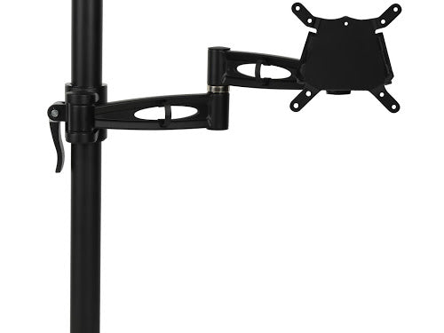 KARDO Quad Pole Mounted Monitor Arm FURNITURE ACCESSORY Metalicon Black 