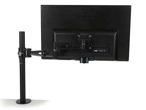 KARDO Single Screen (up to 27") Pole Mounted Monitor Arm