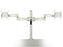 KARDO Twin Pole Mounted Monitor Arm FURNITURE ACCESSORY Metalicon White 