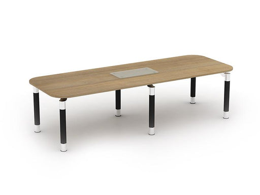 Kingston Metal Leg Rectangular Boardroom Table BOARDROOM Imperial 