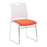 Kore Stackable Meeting Chair BREAKOUT SEATING Nautilus Designs Orange 