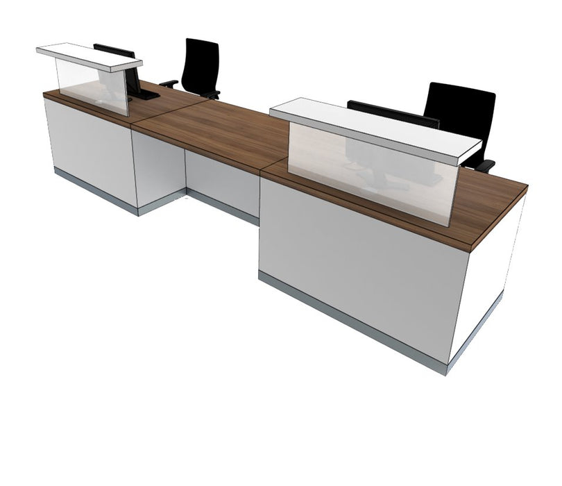 Large Classic Reception Desk Reception Desks Clarke Rendall 