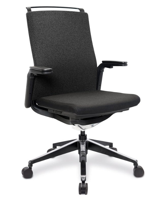 Libra Executive Office Chair EXECUTIVE CHAIRS Nautilus Designs Black 