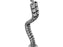 LINX Vertical Cable Spine 800mm Base FURNITURE ACCESSORY Metalicon Silver 