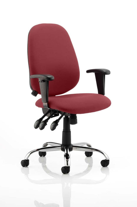 Lisbon Operator Chair Task and Operator Dynamic Office Solutions Bespoke Ginseng Chilli 