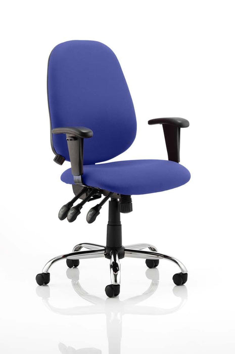 Lisbon Operator Chair Task and Operator Dynamic Office Solutions Bespoke Stevia Blue 
