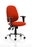 Lisbon Operator Chair Task and Operator Dynamic Office Solutions Bespoke Tabasco Orange 