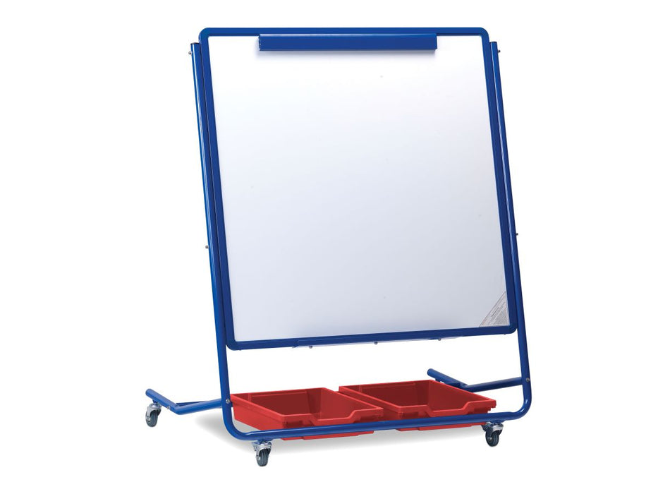 Little Rainbows Mobile Magnetic Display & Storage Easel Whiteboards Spaceright 
