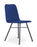 Lolli Upholstered Side Chair meeting Workstories Dark Blue CSE40 