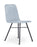 Lolli Upholstered Side Chair meeting Workstories Grey CSE38 