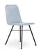 Lolli Upholstered Side Chair meeting Workstories Grey CSE38 