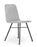 Lolli Upholstered Side Chair meeting Workstories Light Grey CSE46 