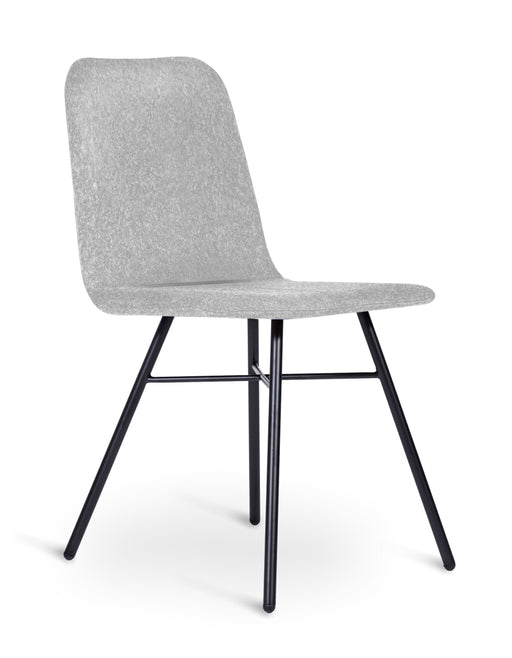 Lolli Upholstered Side Chair meeting Workstories Light Grey CSE46 