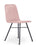 Lolli Upholstered Side Chair meeting Workstories Light Pink CSE19 