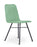 Lolli Upholstered Side Chair meeting Workstories Mint Green CSE36 