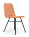 Lolli Upholstered Side Chair meeting Workstories Pastel Orange CSE25 