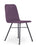 Lolli Upholstered Side Chair meeting Workstories Purple CSE09 
