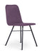 Lolli Upholstered Side Chair meeting Workstories Purple CSE09 