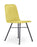 Lolli Upholstered Side Chair meeting Workstories Yellow CSE03 