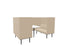 Longo 4 Person Meeting Booth Meeting Booth Actiu Black Beige 