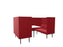 Longo 4 Person Meeting Booth Meeting Booth Actiu Black Red 