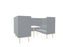 Longo 4 Person Meeting Booth Meeting Booth Actiu Wood Light Grey 