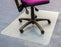 Low Pile Carpet Rectangular Chairmat Clear 1200 x 900 DESKING TC Group 