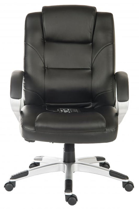Lumbar Massage Faux Leather Office Chair Office Chair Teknik 
