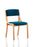 Madrid Visitor Chair Visitor Dynamic Office Solutions None Bespoke Maringa Teal 