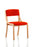 Madrid Visitor Chair Visitor Dynamic Office Solutions None Bespoke Tabasco Orange 