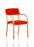 Madrid Visitor Chair Visitor Dynamic Office Solutions With Arms Bespoke Tabasco Orange 