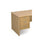 Maestro 25 3 drawer fixed pedestal Wooden Storage Dams Oak 