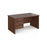 Maestro 25 Panel Leg straight office desk with 3 drawer pedestal Desking Dams Walnut 1400mm x 800mm 