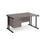 Maestro 25 right hand cantilever leg wave desk with 3 drawer pedestal Desking Dams 