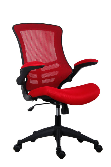 Ergo folding arm outlet mesh office chair