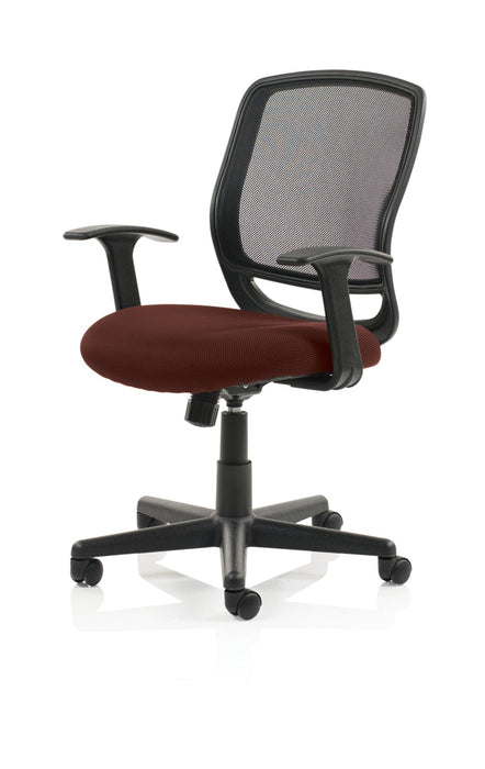 Mave Operator Chair Task and Operator Dynamic Office Solutions Bespoke Ginseng Chilli 