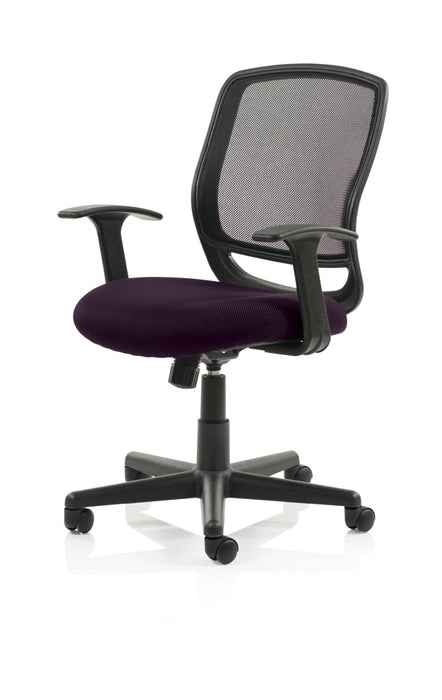 Mave Operator Chair Task and Operator Dynamic Office Solutions Bespoke Tansy Purple 