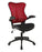 Mercury II Executive Mesh Office Chair MESH CHAIRS Nautilus Designs Red 