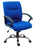 Milan Fabric Executive Office Chair Office Chair Teknik Blue 
