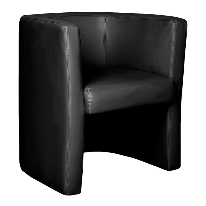 Milano Tub Chair BREAKOUT SEATING Nautilus Designs Black 