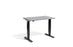 Mini Height Adjustable Desk 1000 x 600mm Desking Lavoro Black Concrete 