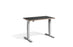 Mini Height Adjustable Desk 1000 x 600mm Desking Lavoro Silver Graphite / Ply Edge 