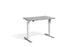 Mini Height Adjustable Desk 1000 x 600mm Desking Lavoro White Concrete 
