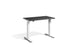 Mini Height Adjustable Desk 1000 x 600mm Desking Lavoro White Graphite 