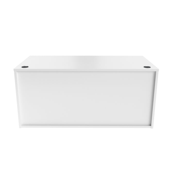 Modular Reception Straight Unit RECEPTION TC Group 800mm x 800mm Desk Only No Counter Top White