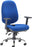Mooney Ergonomic Office Chair Task Chairs TC Group Blue Self Assembly (Next Day) 