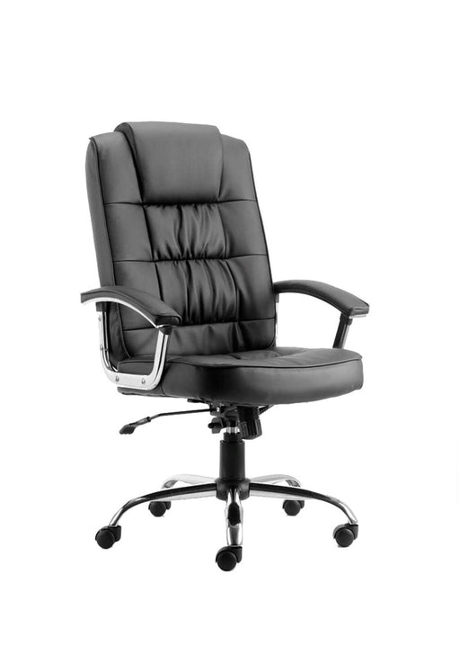 Moore Executive Chair Executive Dynamic Office Solutions Black Leather (Deluxe) 