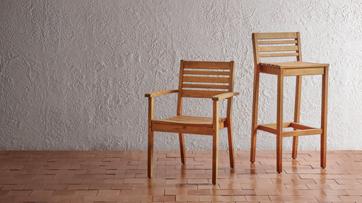 More Arm Chair - Robinia Wood Café Furniture zaptrading 