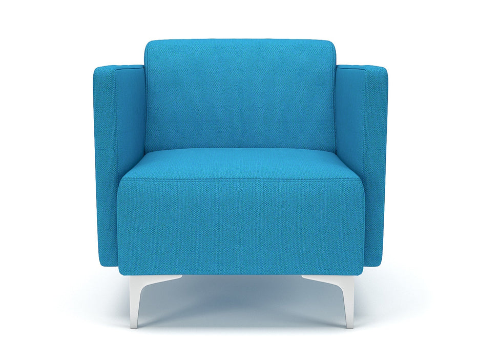 Napa Slim Arm 75cm Wide Armchair in Camira Era Fabric Armchairs Dynamic Office Solutions 